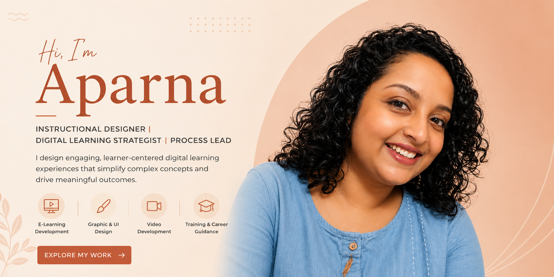 Aparna Portfolio Banner